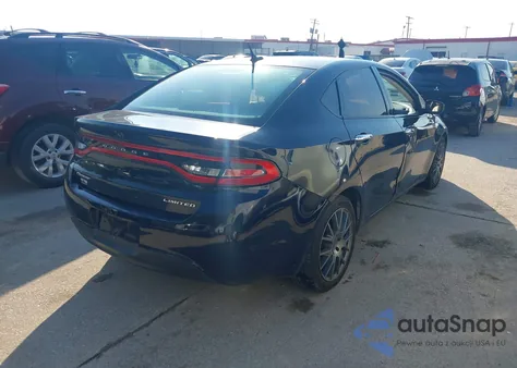 2013 Dodge Dart Limited z USA, uszkodzony, nr VIN 1C3CDFCA6DD306762